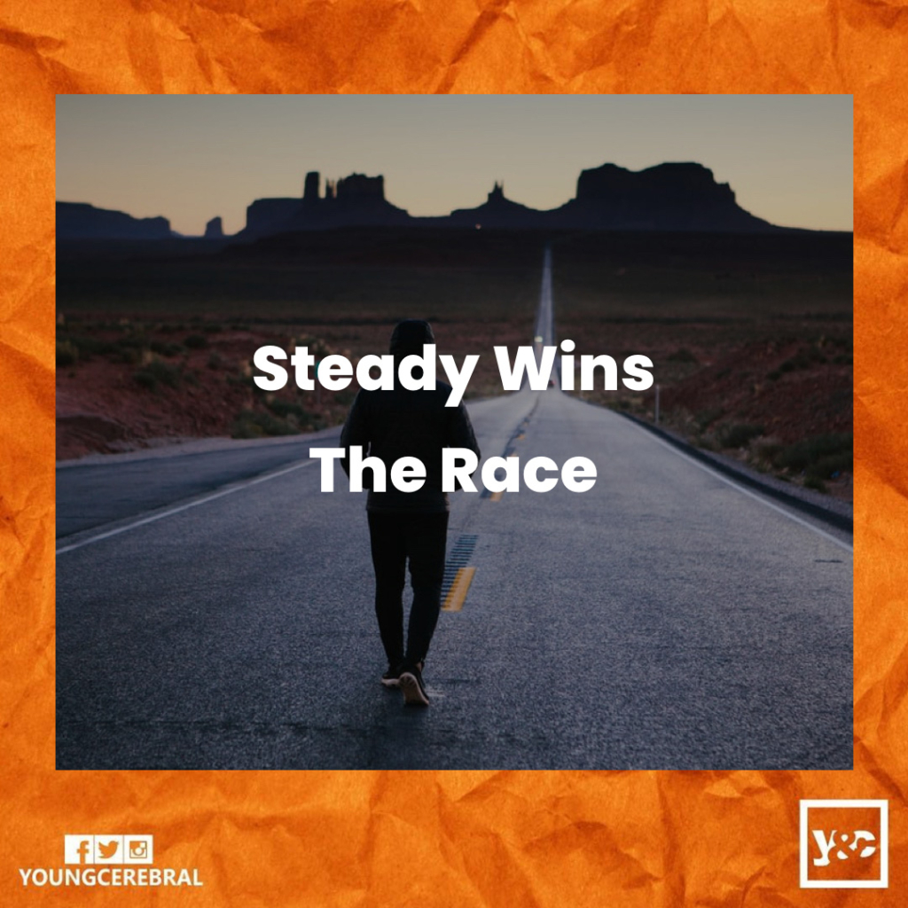 STEADY WINS THE RACE!!!